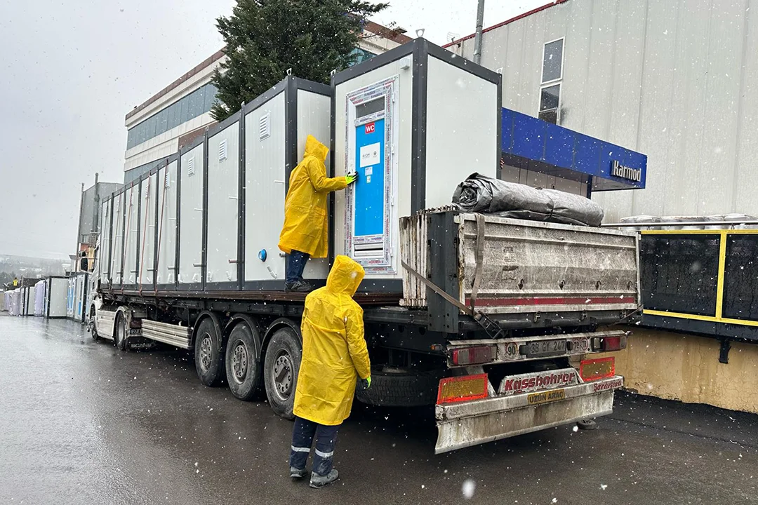 135x135 Mobil WC Tuvalet Kabini Modeli