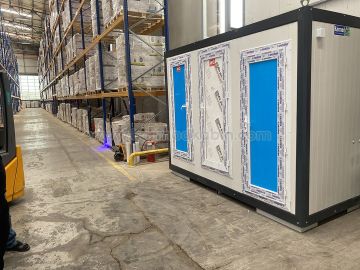 Soudal Yapı Kimyasallarının Depo Bölgesine WC ve Abdesthane Kabini